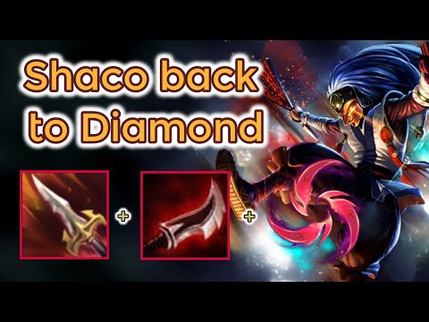 Shaco back to Diamond (Platin 1) [League of Legends] Full Gameplay - Infernal Shaco
