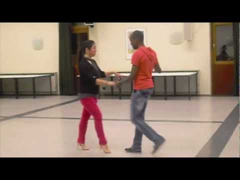 Salsa Dance Lesson in  Mannheim und Heidelberg  - Salsafigur - Figura de Salsa  "Contracheck"
