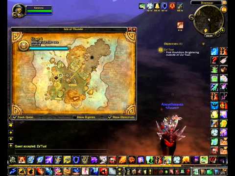 WoW MoP quest - Za'Tual