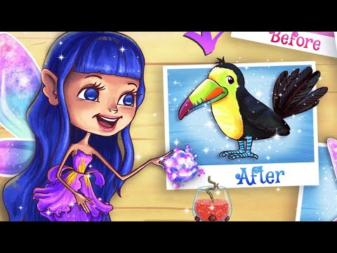 Fairy Sisters 2 - Magical Forest Adventures & Animal Care - Magic Spells, Crafts, Cooking & Makeover