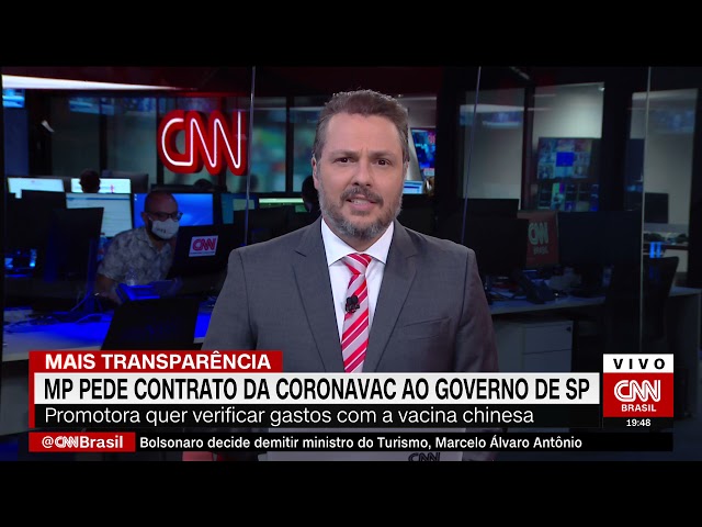 Ministério Público pede que governo de SP apresente contrato da Coronavac