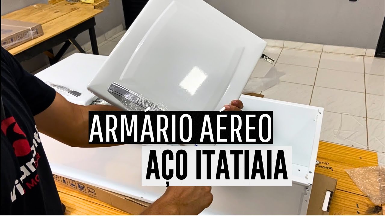 COMO MONTAR ARMÁRIO AÉREO DE AÇO ITATIAIA