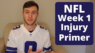 2022 NFL Week 1 Injury Primer