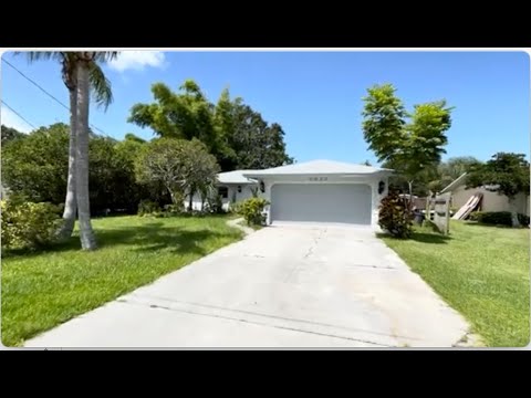 Sarasota Three Bed, Two Bath, 2-car Garage Single Family w/Fenced Yard For Rent property video
