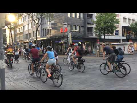 Critical Mass Mannheim. Juli 2018. Teil 1.
