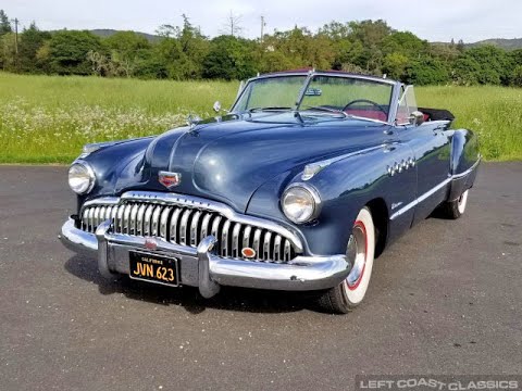 1949 Buick 70 Roadmaster Convertible in Bahama Blue