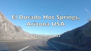 El Dorado Hot Springs in Arizona - December 2022 / アメリカ アリゾナ州 温泉