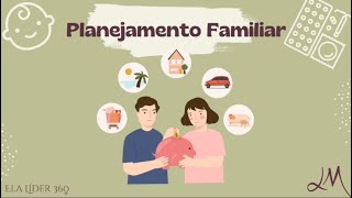 Aula 3: Planejamento Familiar — informação é liberdade de escolha #pílula #diu #laqueadura