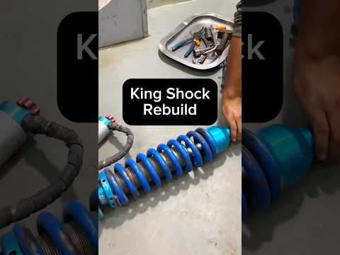 Complete King Shocks rebuild done As the official King Shocks dealers in Pakistan. #kingshocks