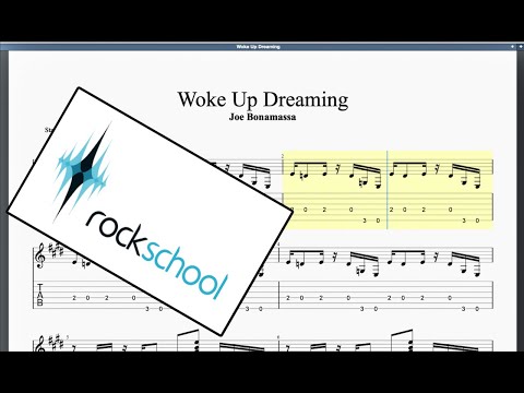 Woke Up Dreaming (2019) Rockschool Grade 7 Acoustic Guitar