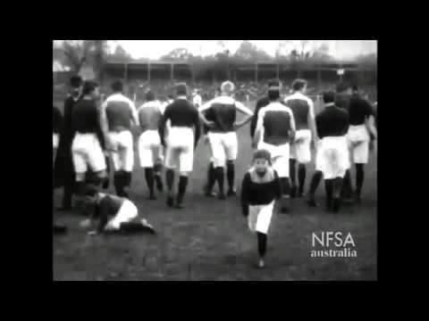 Earliest surviving Australian Rules footage: 1909 VFL Grand Final, South Melbourne vs Carlton