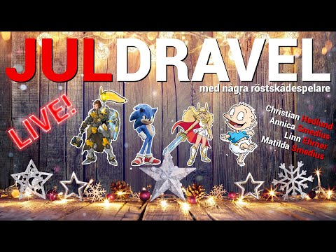 JULDRAVEL | LIVE 🔴 | med CHRISTIAN HEDLUND, LINN EHRNER, ANNICA SMEDIUS & MATILDA SMEDIUS