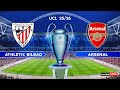 Athletic Bilbao Vs Arsenal UEFA Champions League 25 26 UCL Full Match All Goals Simulation PES