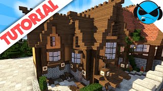 Minecraft: How to Build a Medieval Bakery Tutorial