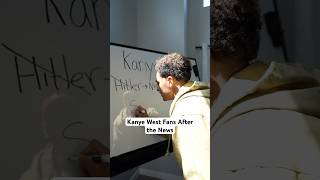 Kanye west fans after the news kanyewest rap hiphop