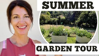A Walk Around my SUMMER GARDEN - July Garden Tour 2022