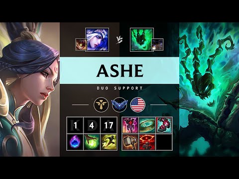 Ashe Support vs Thresh - NA Diamond Patch 25.17