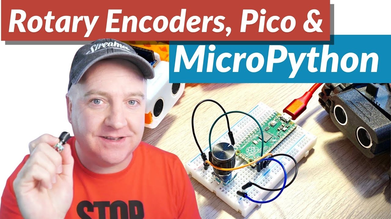 Rotary Encoders with the Raspberry Pi Pico and MicroPython