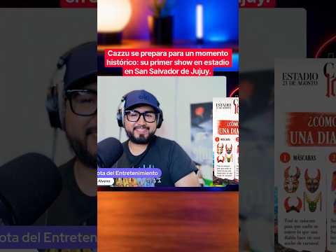 Cazzu se prepara para un momento histórico: su primer show en estadio en San Salvador de Jujuy.