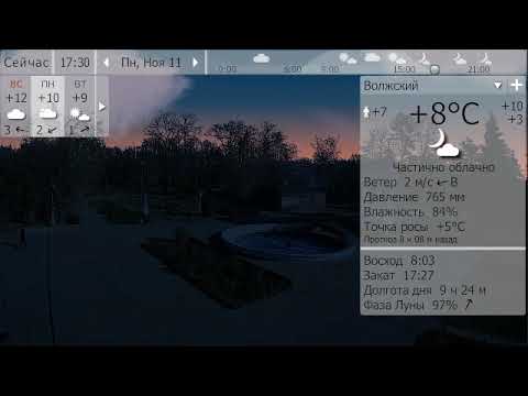 Погода. Волжский. 10 - 12 ноября 19 г.