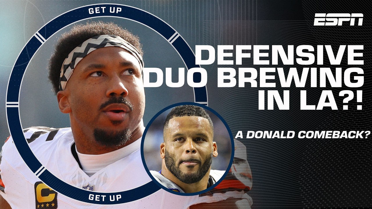 Have the Rams LAID OUT THE BLUEPRINT? 👀 More on the Myles Garrett trade 🔁 | Get Up
