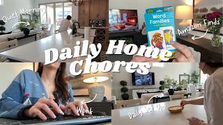 Real Life Reset Day 🤍 Cleaning, Amazon Finds & Taking Down Decor