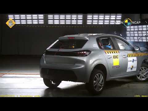 Peugeot 208 en las pruebas de Latin NCAP