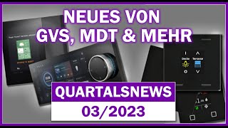 Neue Touchpanels von GVS? - MDT in Schwarz? - RoomTouch 4" - Quartalsnews 03/23