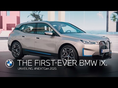 The first-ever BMW iX - Unveiling.