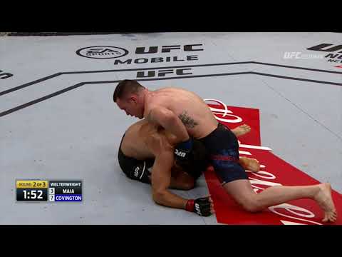 Colby Covington defending Demian Maia's takedowns