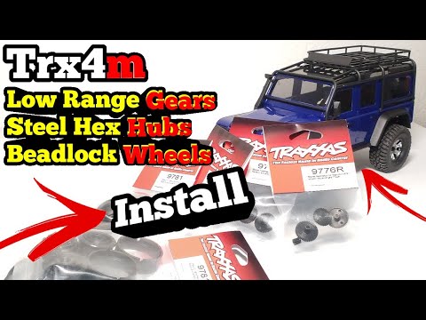 Traxxas TRX4m low range gears and more.