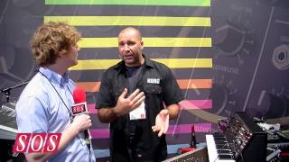 Video thumbnail for Korg MS20 Kit - NAMM 2014 by Sound On Sound magazine