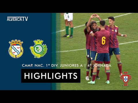 Sub 19: FC Alverca 6-1 Vit. Setúbal | Highlights