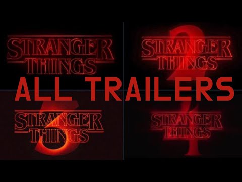 Stranger Things ALL Trailers Seasons 1-4 2022