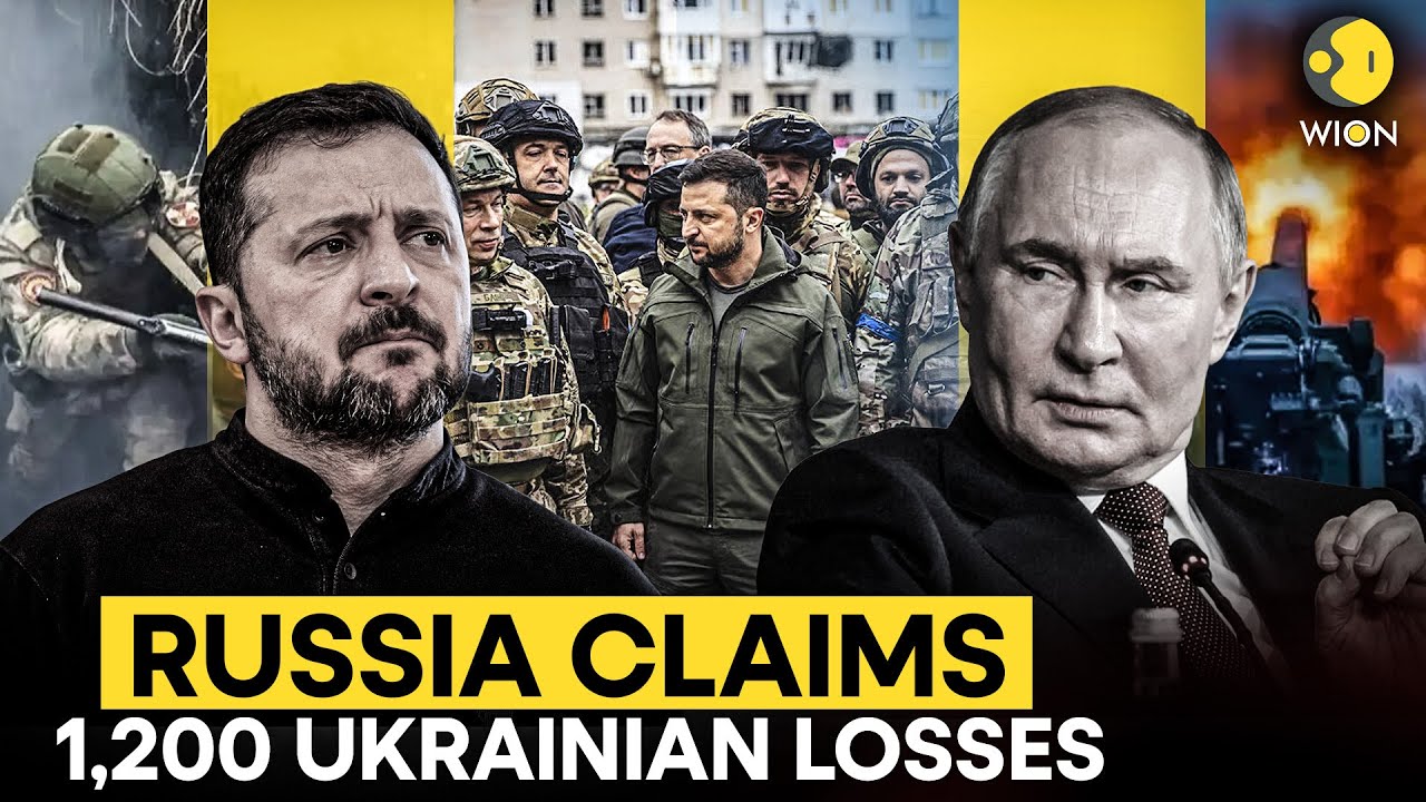 Russia-Ukraine War LIVE: Moscow Claims Ukraine Lost 1,200 Troops In One Day | WION