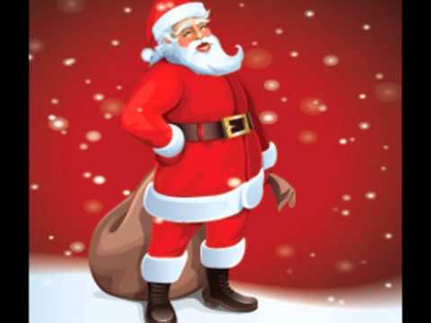 På Julafton: Nämen,titta! Tomten! (Oh,look! Santa Claus! Nein,schauen Sie! Santa Claus!)