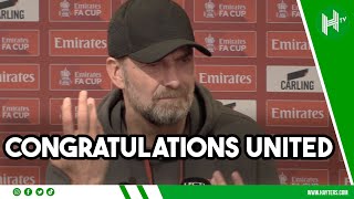 I’M NOT LEAVING BECAUSE OF THAT! | Jurgen Klopp | Man United 4-3 Liverpool