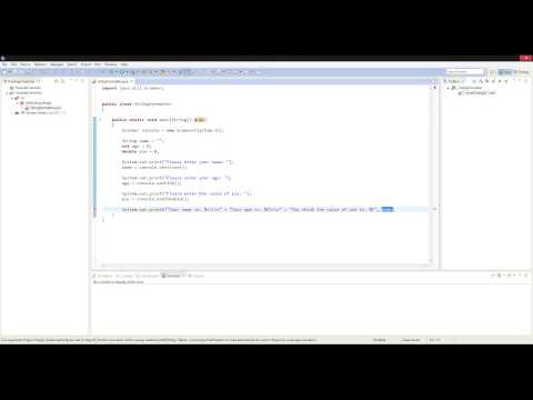 Java Programming Episode 11 String Formatting Beginner