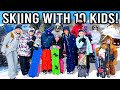 OUR FiRST SKI TRiP WiTH 10 KiDS!!