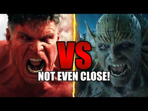 Why Red Hulk VS Abomination Isn't Even Close!