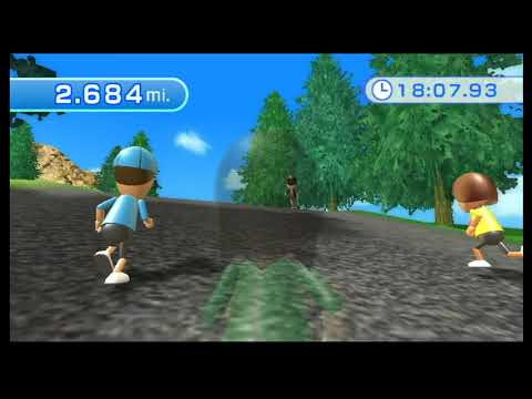Wii Fit - Aerobics - Free Run (Duration 30 min.)