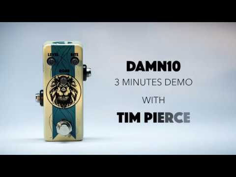 F-Pedals Damn10 Italian Distortion Pedal 2010s - Blue image 6