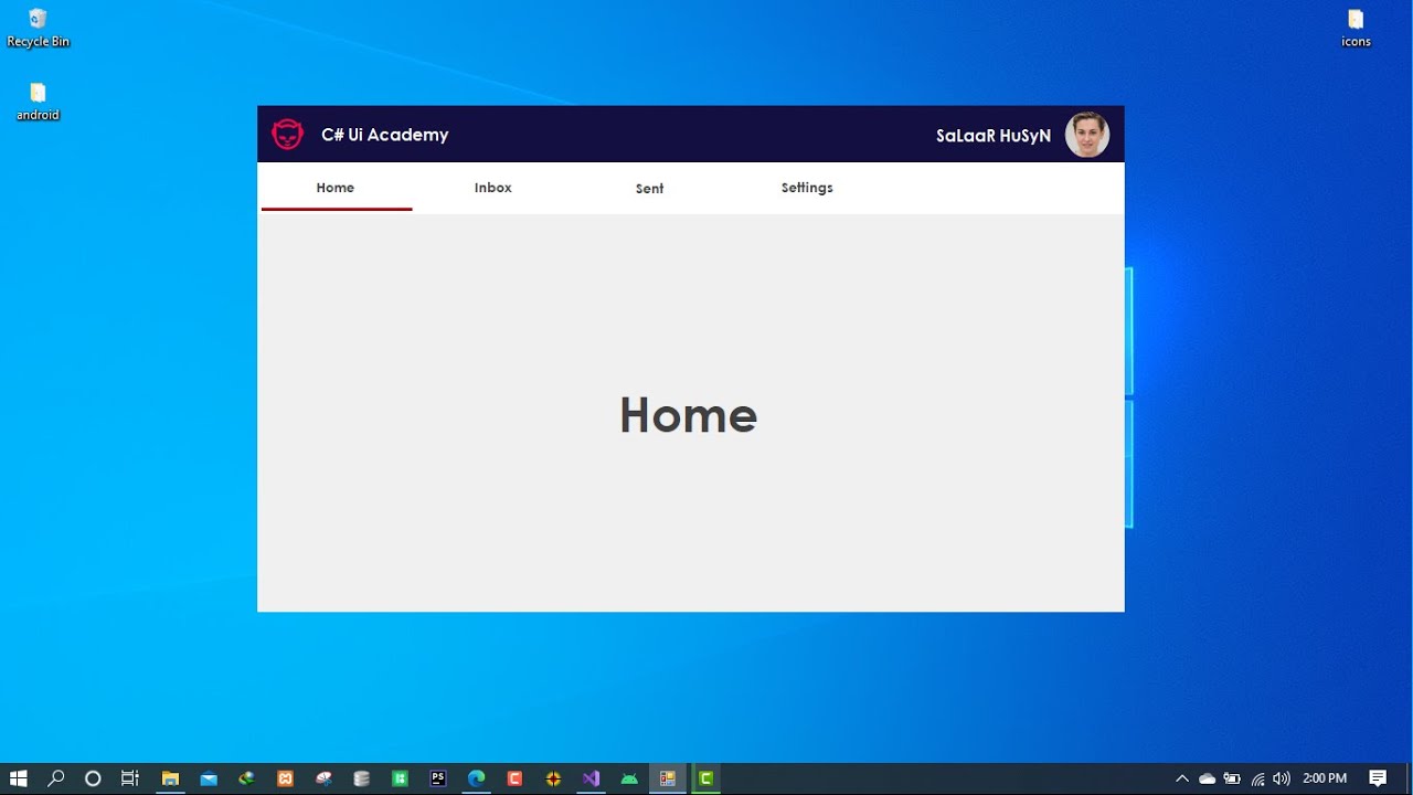 How do I use tab control in Windows form? Tipseri