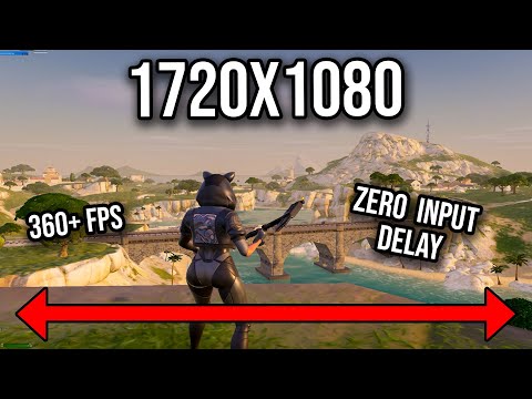 How to Get STRETCHED RESOLUTION in Fortnite Chapter 5 Season 4 (CRU Display Scaling)