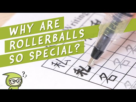 ✨ BEST ROLLERBALL PENS! ✨ What sets them apart from ballpoint and gel pens?