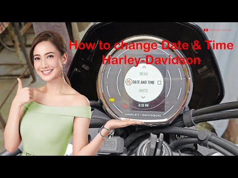 DIY - How to set up date and time of Harley Davidson X440 x440