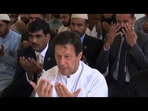 Pakistan Prime Minister Imran Khan offers Eid prayers | AFP