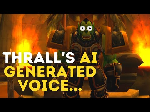 Classic WoW Thrall's AI Voice Is... Interesting