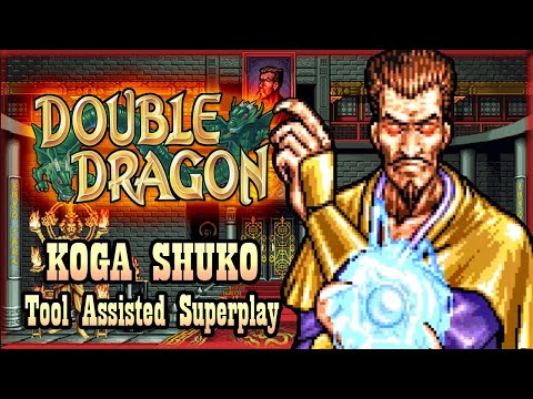 【TAS】DOUBLE DRAGON (ARCADE \ 1995) - KOGA SHUKO (SECRET CHARACTER) (1HP)