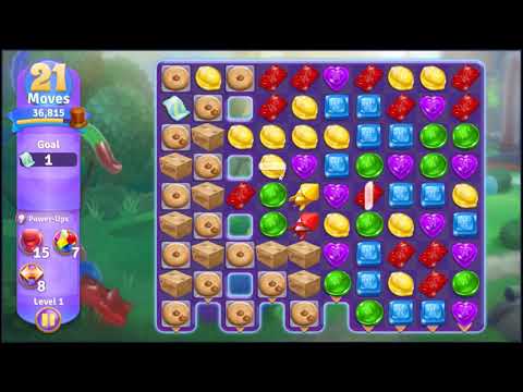 Wonka's World of Candy Shipwrecked Level 1 - NO BOOSTERS 🍫 | SKILLGAMING ✔️